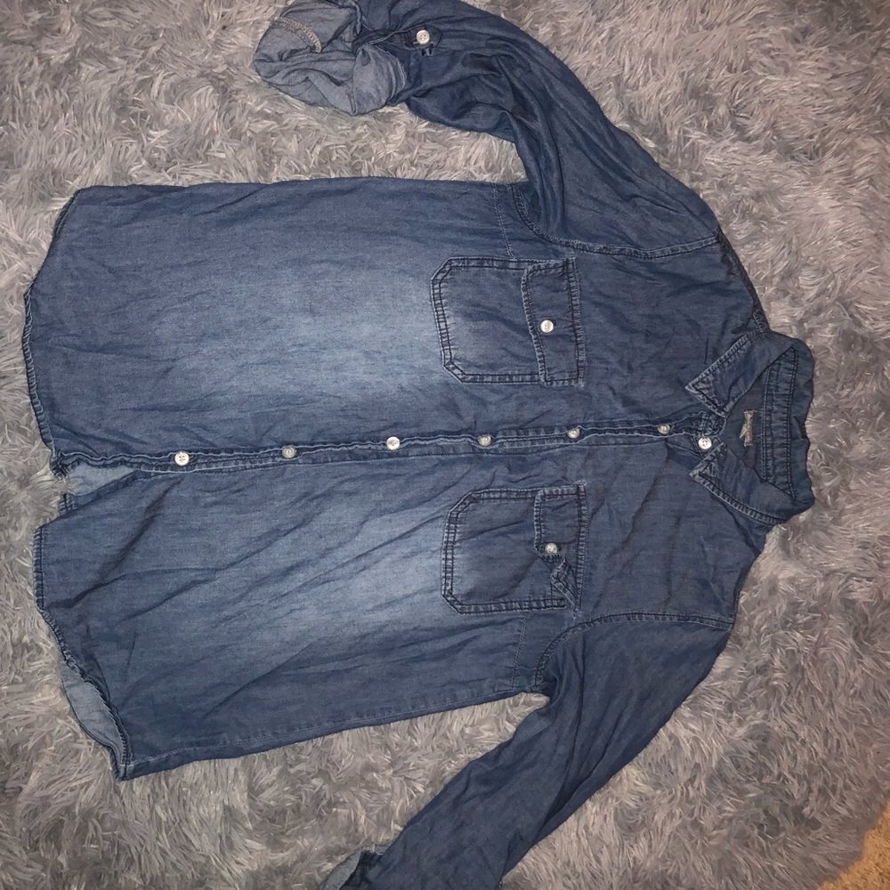 Chambray Top from Charolette Russe